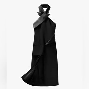 Zara Limited Edition Tuxedo Dress